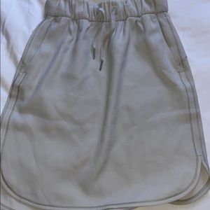 Lululemon Off White Skirt